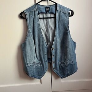 GAP denim waistcoat